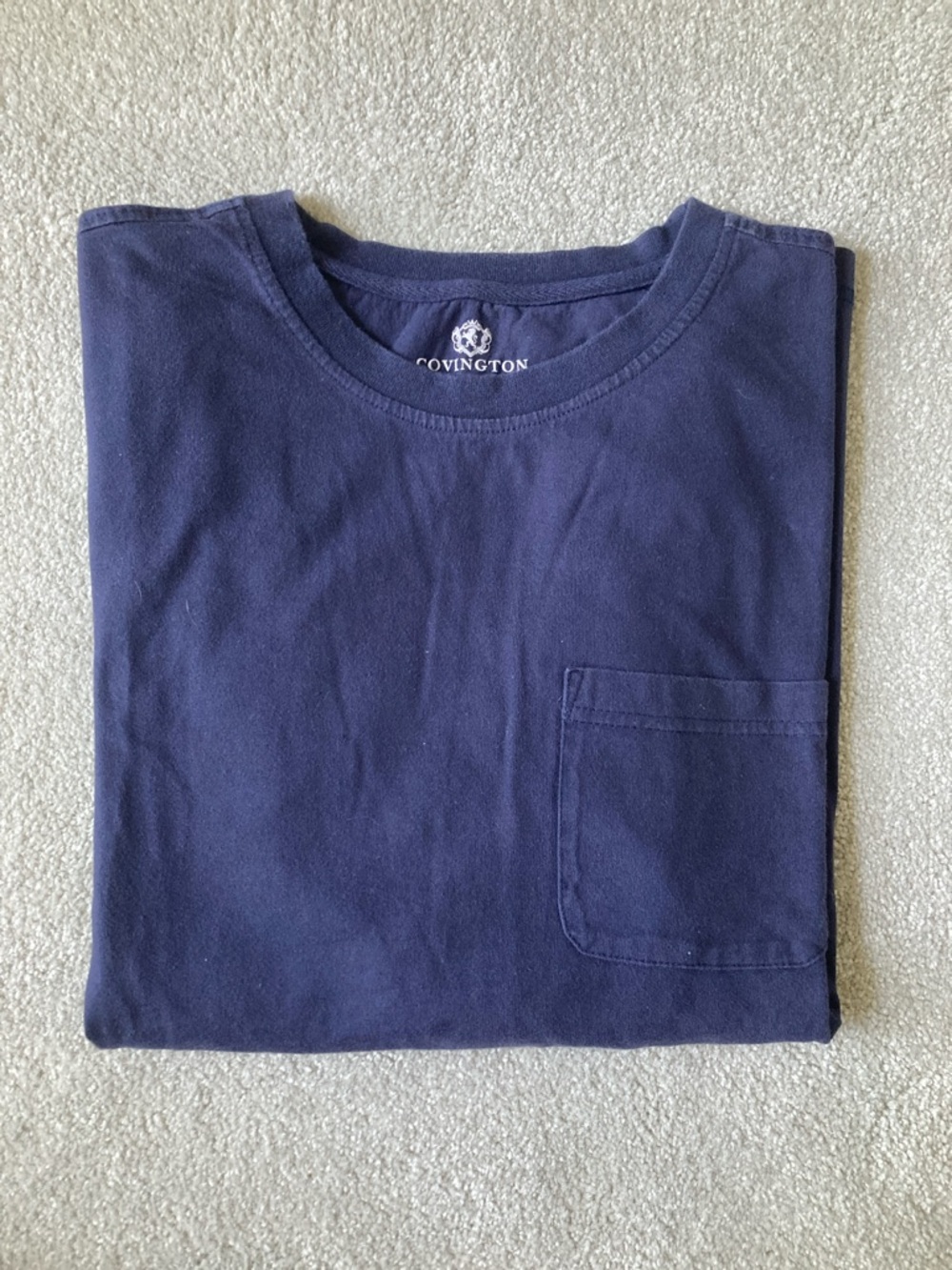 4/$10 - Covington Long Sleeve Pocket Tee